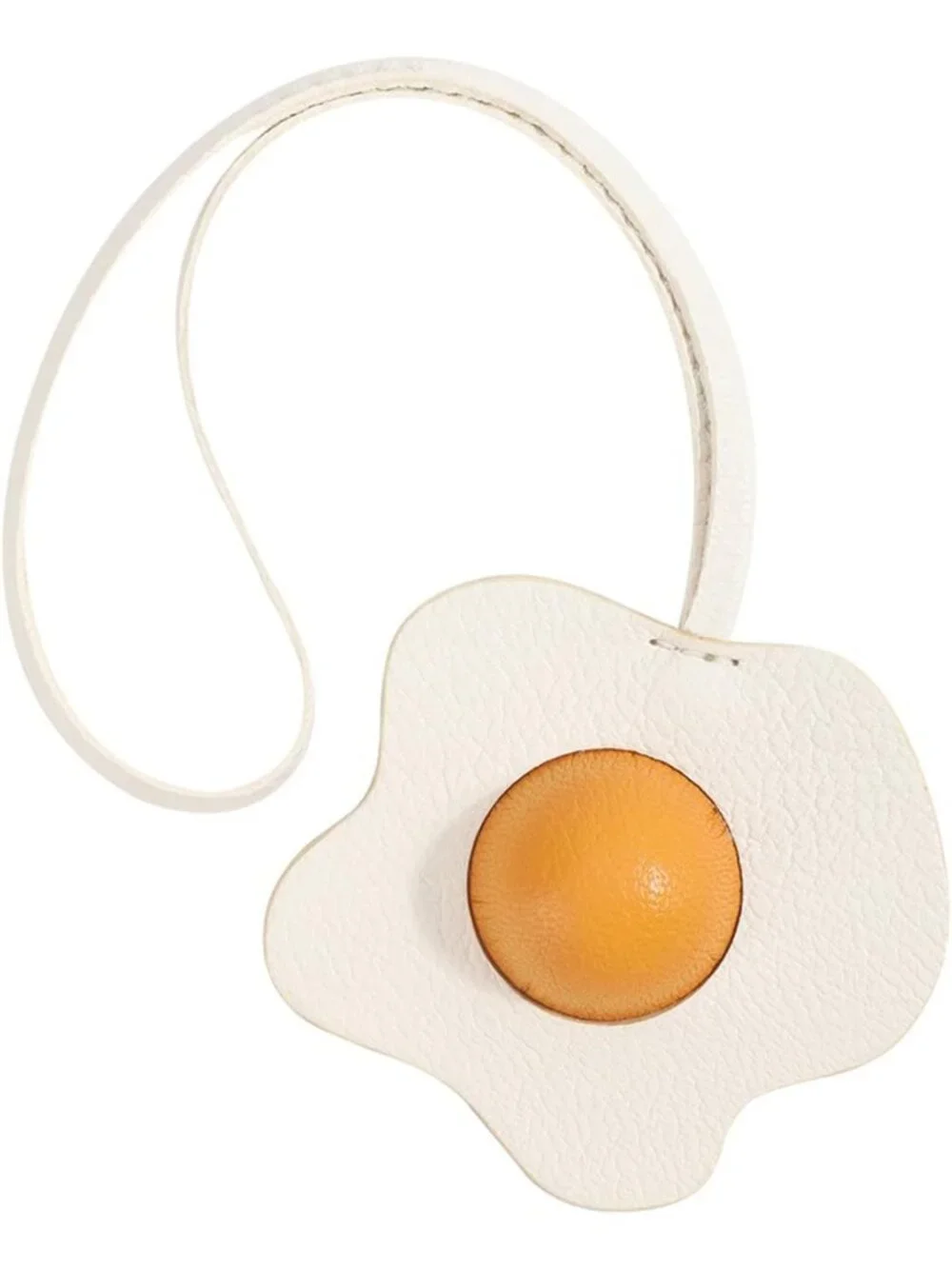 Stylish Leather Keychain & Purse Charm - Fun Food Bag Accessory for Handbags
